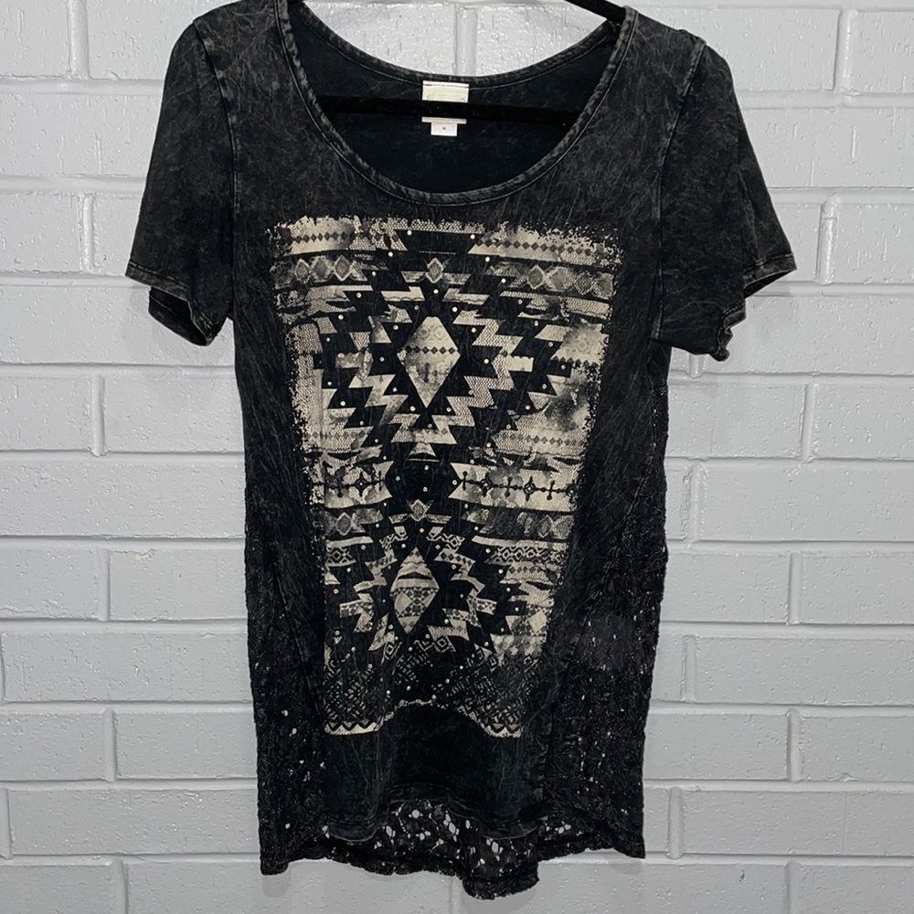Aztec print shirt